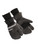 Insulated 3-finger leather mitts