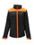 Orange/Black -  Front Women's Two-Tone HiVis Insulated Softshell Jacket