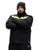 Black/Lime - Shield Freezer Jacket model