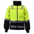 Black/Lime - HiVis Alpine Zero Jacket Front
