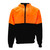 Black/Orang - Hi-Vis Full-Zip Hoodie Front