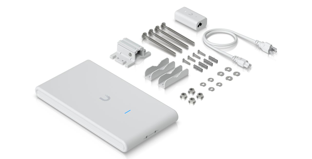 Ubiquiti, U6 Mesh Pro, Indoor/outdoor WiFi 6 AP with 4 spatial