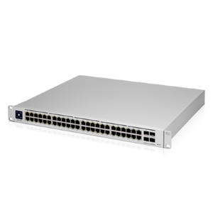 Ubiquiti 48-Port managed PoE switch with (48) Gigabit Ethernet ports including (32) 802.3at PoE+ ports, and (4) SFP ports, USW-48-POE Ubiquiti 48-Port managed PoE switch with (48) Gigabit Ethernet ports including (32) 802.3at PoE+ ports, and (4) SFP ports, USW-48-POE