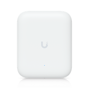 Ubiquiti, U7 Outdoor, All-weather WiFi 7 AP with 4 spatial streams, an integrated directional super antenna, and versatile mounting options (U7-Outdoor)