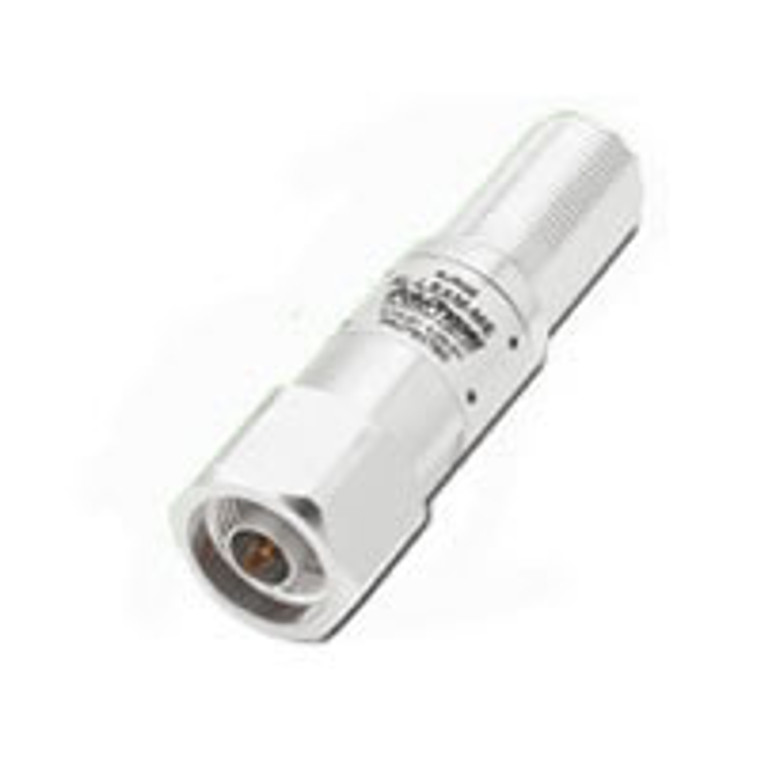 PolyPhaser 2-6 GHz RF Lightning Arrestor, N-F Protected to N-M, AL-LSXM-MA