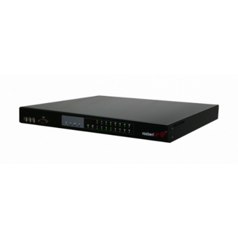 Razberi 16 Port Arcus ServerSwitch With i5, RAZ-A16-I5-2T, RAZ-A16-I5-4T, RAZ-A16-I5-6T, RAZ-A16-I5-8T, RAZ-A16-I5-12T, RAZ-A16-I5-16T, RAZ-A16-I5-24T