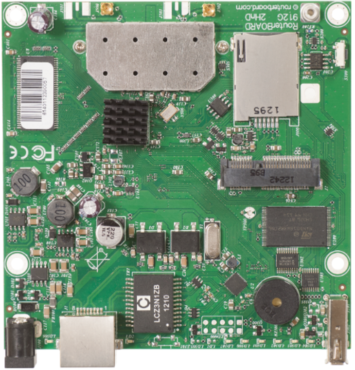 MikroTik AR9342 600MHz 2GHz RouterBoard, RB912UAG-2HPnD