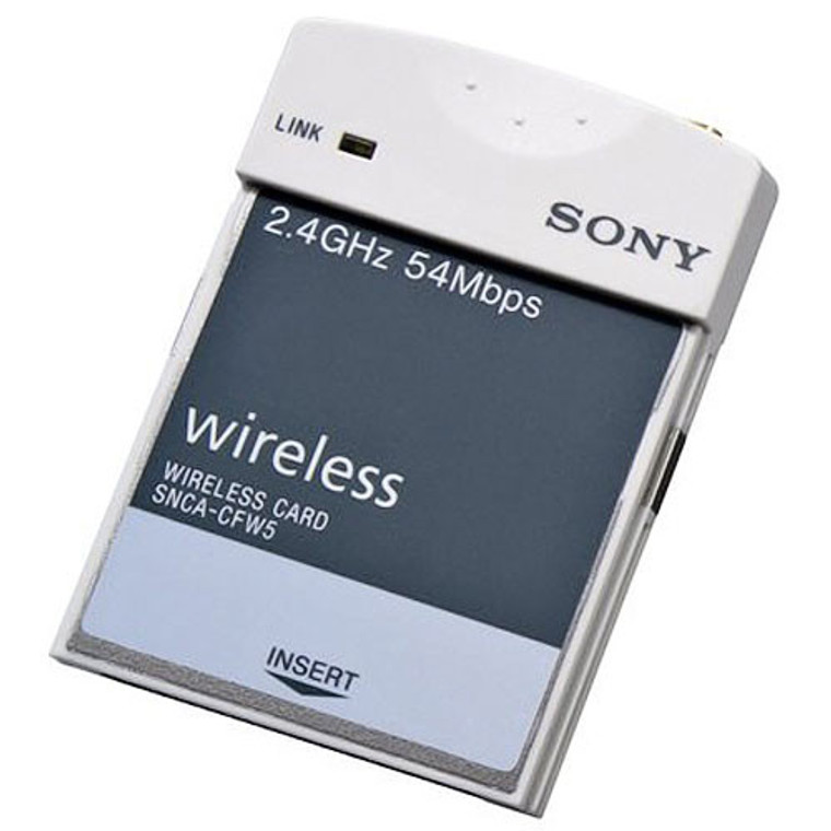 Sony CF Type IEEE802.11g Wireless LAN Card, SNCA-CFW5