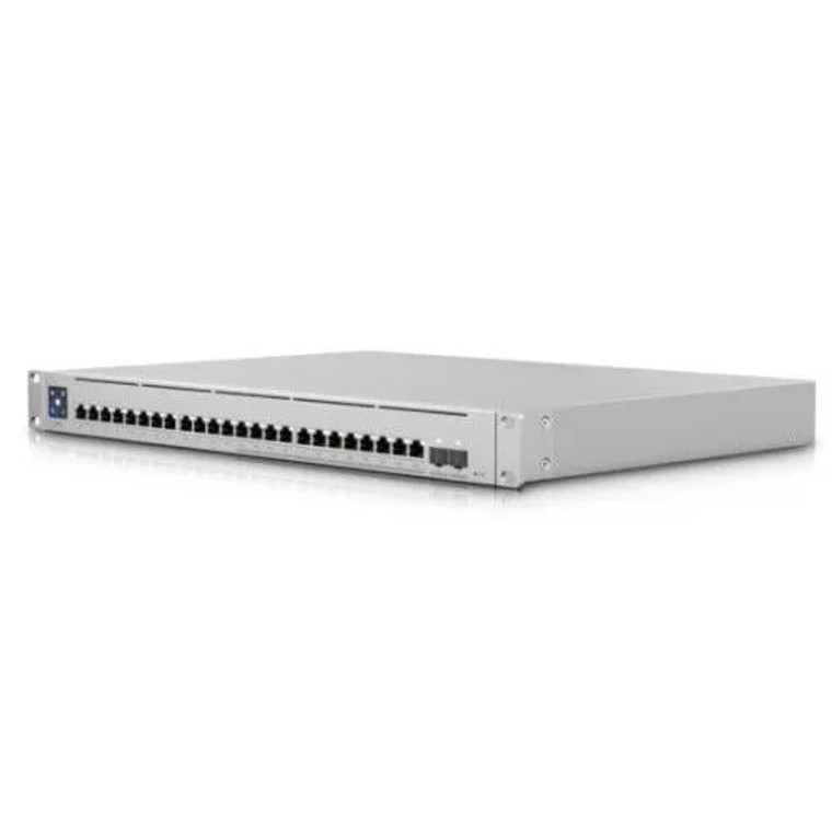 Ubiquiti Networks, Switch Enterprise, Layer 3, PoE switch with (12) 2.5GbE, 802.3at PoE+ RJ45 ports, (12) GbE, 802.3at PoE+ RJ45 ports, and (2) 10G SFP+ ports, USW-Enterprise-24-PoE