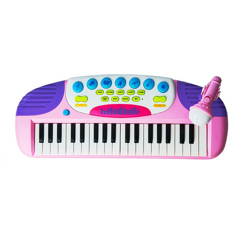 Kids 37 Keys Electronic Piano w/ Mic Children Educational Keyboard