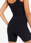 PEACHED 6IN SPIN SHORT - BLACK [USW021008]
