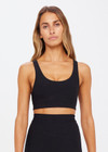 PEACHED JADE BRA - BLACK [USW023005]