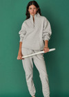 RAQUETTE BLAKE TRACK PANT - GREY MARLE [USW423071]