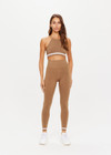 FORM SEAMLESS ANGIE CROP - MOCHA [USW024008]