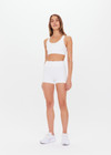 PEACHED 2.5IN SPIN SHORT - WHITE [USW024025]