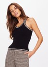 MIMI KNIT TANK - BLACK [USW125049]