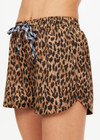 THE UPSIDE women's leopard Panthera Billie Run Short is made from recycled fabric. The shorts features pockets and drawstring waistband. Designed for running.