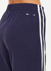 THE UPSIDE women's blue Juliet Pant is made from lyocell and cotton. The low-rise track pants features pockets and elastic waistband. Designed for lifestyle wear.