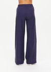 THE UPSIDE women's blue Juliet Pant is made from lyocell and cotton. The low-rise track pants features pockets and elastic waistband. Designed for lifestyle wear.