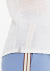 THE UPSIDE women's Knitted Tara Tank Top is made from linen and features a crew neck.