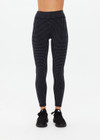 THE UPSIDE women's jacquard pinstripe Zenith 25 Inch legging is designed for a firm and supportive fit. Perfect for yoga & pilates.
