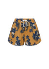 THE UPSIDE women's floral Aruba Billie Run Short is designed for a mid-rise fit and features an inner brief and elasticated waistband with pockets. Made for running.