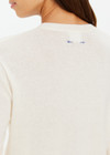 THE UPSIDE women's creme Gisella Wool Sweater is a lightweight wool knitted sweater in a soft cream colour. The perfect lifestyle piece.