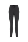 THE UPSIDE women's grey recycled Moondance 25inch legging offers a soft, supportive fit with an elastic waist drawcord in double-peached fabric. Ideal for yoga and pilates.