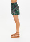 THE UPSIDE women's floral Tamara Jordi Short is high-waisted with an elasticated waist and contrast cream side piping. Made for lifestyle.