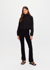 THE UPSIDE women's black Ace Shell Jacket is a water-resistant cropped zip-through jacket and features front pockets and an adjustable drawcord at waist. Made for running.