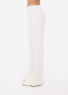 THE UPSIDE women's cream Navar Marnie Wide Leg Pant is a high-rise wide leg fit in our castilla "TU" design and features an elasticated waistband and side seam pockets. Made for everyday wear.