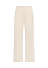THE UPSIDE women's cream Navar Marnie Wide Leg Pant is a high-rise wide leg fit in our castilla "TU" design and features an elasticated waistband and side seam pockets. Made for everyday wear.