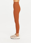 THE UPSIDE women’s brown recycled jacquard Mariana 25inch High Midi Legging offers a soft and supportive fit and features a high rise waist and V panel waistband. Made for yoga and pilates.