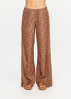 THE UPSIDE women’s leopard lyocell cotton Javan Juliet Pant is a low rise pant and features an elasticated waistband, side seam pockets and split hem detail. Made for lifestyle.