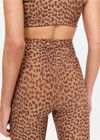 THE UPSIDE women’s leopard recycled peached Javan 28inch High Rise Legging is designed for a soft and supportive fit and features a high rise waist. Made for yoga and pilates.