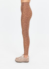 THE UPSIDE women’s leopard recycled peached Javan 28inch High Rise Legging is designed for a soft and supportive fit and features a high rise waist. Made for yoga and pilates.