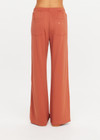 THE UPSIDE women's pink Roma Pant offers a true to size fit with a high rise waist, side seam pockets and contrast mesh tape detailing. Made for lifestyle.