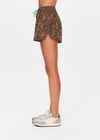 THE UPSIDE women's Laguna Klio Short is designed for a relaxed fit and features an elasticated waistband and a green drawcord in our Laguna palm print. Made for lifestyle.
