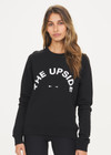 BONDI CREW HORSESHOE - BLACK/WHITE [USW019001]