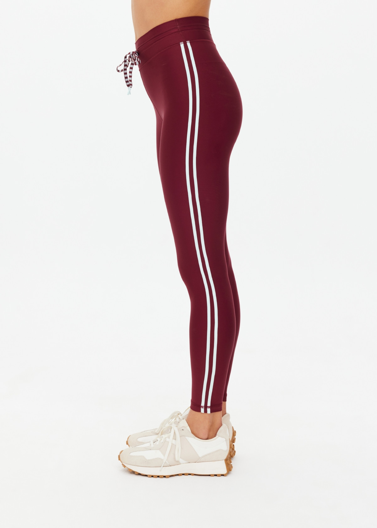 OXFORD 25IN MIDI PANT in MERLOT | The UPSIDE
