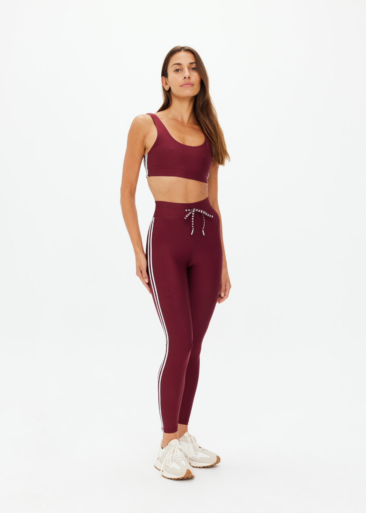 OXFORD 25IN MIDI PANT in MERLOT | The UPSIDE