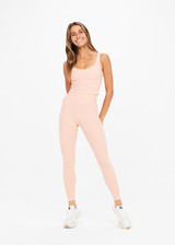 PEACHED 25IN MIDI PANT - ROSE [USW021010]