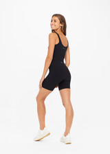 PEACHED 6IN SPIN SHORT - BLACK [USW021008]