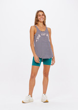 ISSY TANK - NAVY/BLUSH [USW123014]