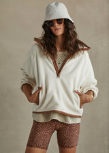 HARLOW PULLOVER - BONE [USW223114]
