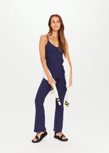 RIBBED OSAKA CATSUIT - NAVY [USW124112]