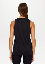 QUICK DRY SARAH TANK - BLACK [USW024023]