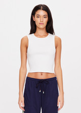 REIGN TANK - WHITE [USW424038]