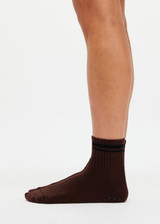 THE UPSIDE women's 3 Pack Grip Socks are anti slip grip socks with a soft terry sole and midi ankle height in 3 different colours.