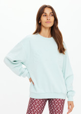 STARDUST EMBOSSED SATURN CREW  - MINT [USW325082]